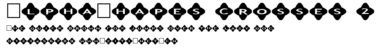 AlphaShapes crosses 2.ttf