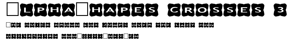 AlphaShapes crosses 3.ttf