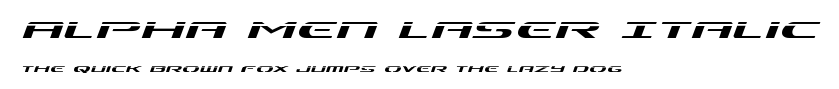 Alpha Men Laser Italic.ttf