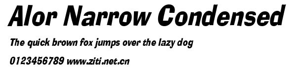 Alor Narrow Condensed.ttf