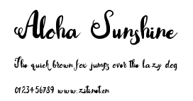 Aloha Sunshine.ttf