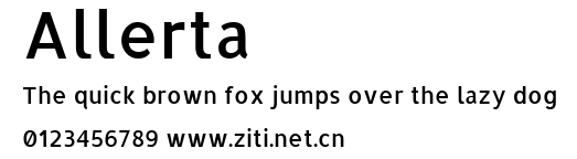 Allerta.ttf