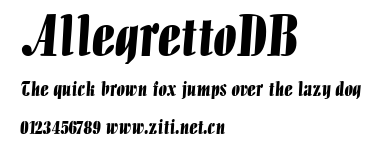 AllegrettoDB.ttf
