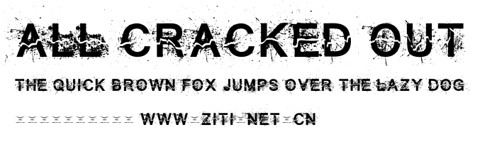 All Cracked Out.ttf