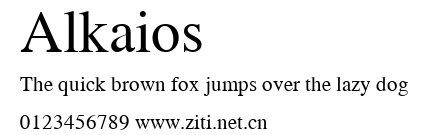 Alkaios.ttf