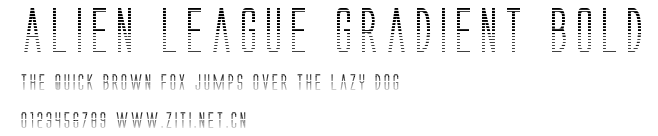 Alien League Gradient Bold.ttf