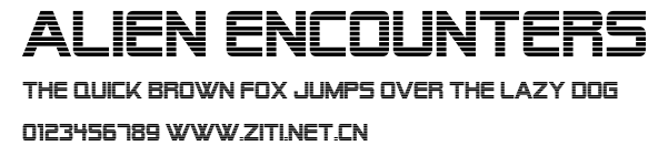Alien Encounters.ttf