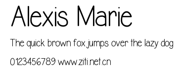 Alexis Marie.ttf