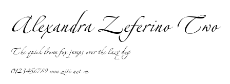 Alexandra Zeferino Two.ttf