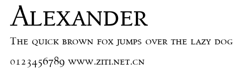 Alexander.ttf