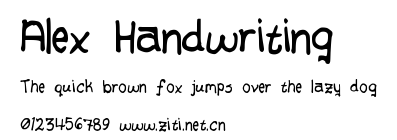 Alex Handwriting.ttf