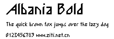 Albania Bold.ttf
