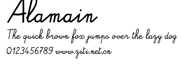 Alamain.ttf
