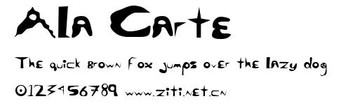 Ala Carte.ttf