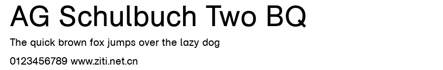 AG Schulbuch Two BQ               .ttf