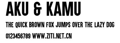 Aku & Kamu.otf