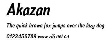 Akazan.ttf