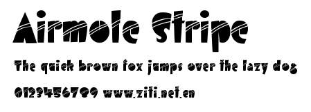 Airmole Stripe.ttf