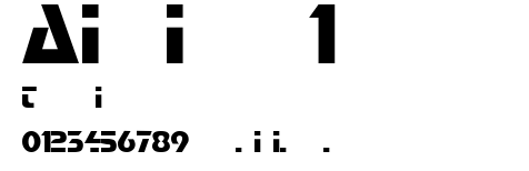 Airliner 1.ttf