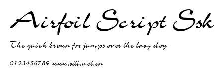 Airfoil Script Ssk.ttf