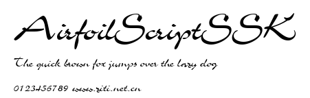 AirfoilScriptSSK.ttf