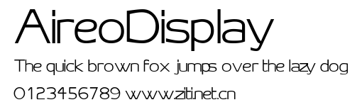 AireoDisplay.ttf