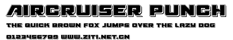 Aircruiser Punch.ttf