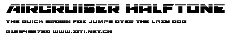 Aircruiser Halftone.ttf