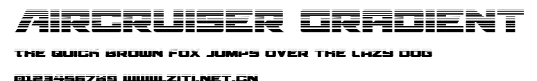 Aircruiser Gradient.ttf