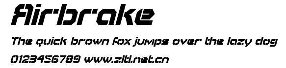 Airbrake.ttf