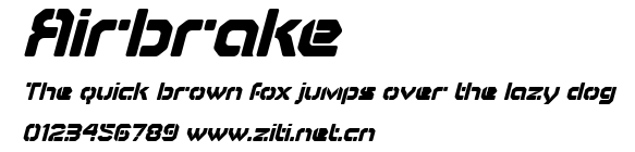 Airbrake.ttf