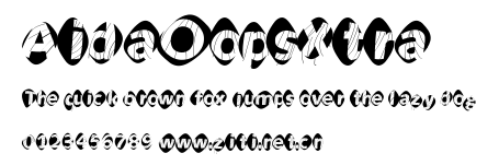 AidaOopsXtra.ttf字體轉換器圖片