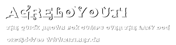 AgreloyOut1.otf字體轉換器圖片