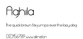 Aghila.otf