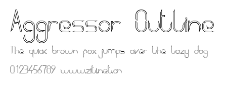Aggressor Outline.ttf