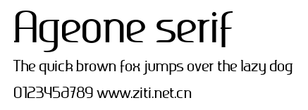 Ageone serif.ttf