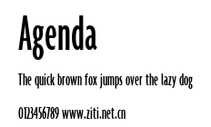 Agenda.ttf