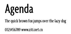 Agenda.ttf