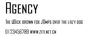 Agency.ttf