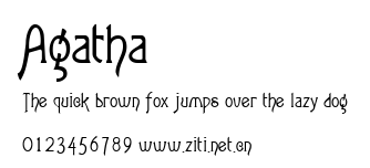Agatha.ttf