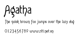 Agatha.ttf