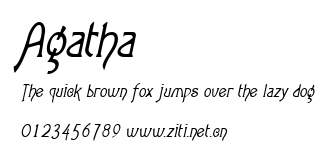 Agatha.ttf