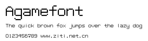 Agamefont.ttf
