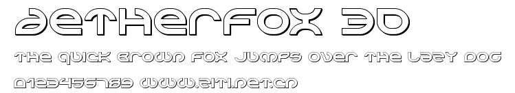 Aetherfox 3D.ttf