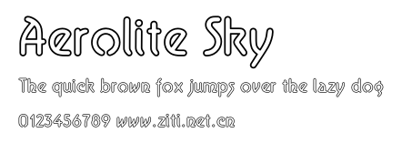 Aerolite Sky.otf