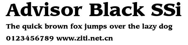 Advisor Black SSi.ttf
