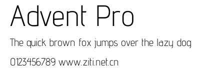 Advent Pro.ttf