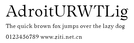 AdroitURWTLig.ttf