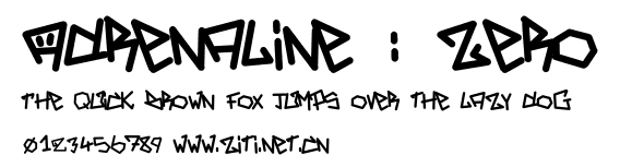 Adrenaline : Zero.ttf