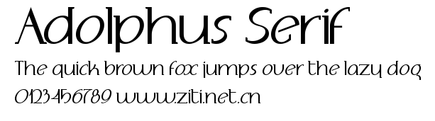 Adolphus Serif.ttf